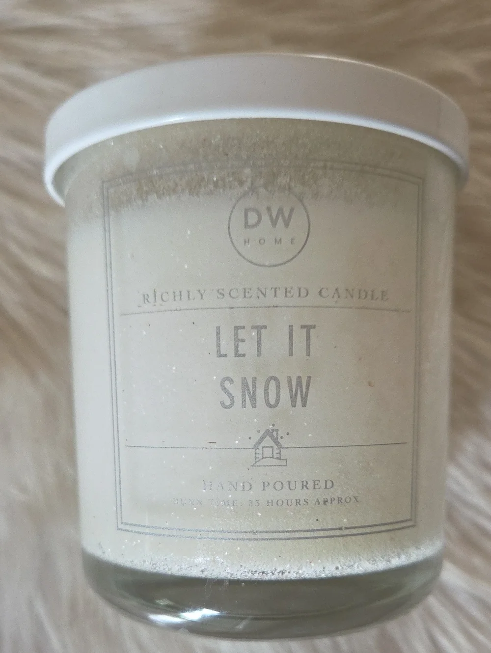 DW Home Let It Snow Scented Candle 8.6 Oz